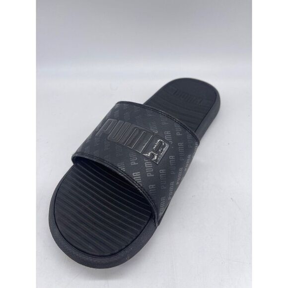 Puma Black Men’s Open Toe Slide Sandals Size 10 - Picture 1 of 7